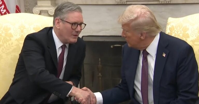 cbsn fusion trump said meeting uks starmer productive ukraine trade deal thumbnail